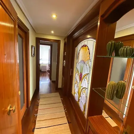 Precioso Piso, Luminoso Y Calido En Santander, Con Parking Gratuito Con Acceso Directo Al Piso Apartment