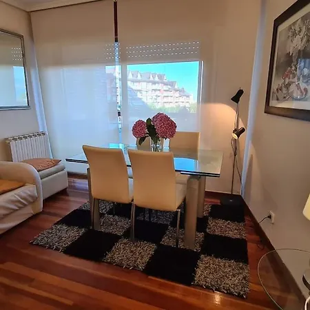 Precioso Piso, Luminoso Y Calido En Santander, Con Parking Gratuito Con Acceso Directo Al Piso Apartment Santander
