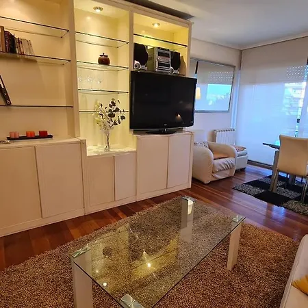 Apartment Precioso Piso, Luminoso Y Calido En Santander, Con Parking Gratuito Con Acceso Directo Al Piso
