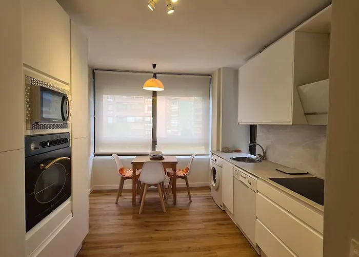 Apartmán Exclusivo Piso Luminoso Y Calido En Santander, Con Parking Gratuito Y Ascensor Con Acceso Directo Al Apartamento Santander