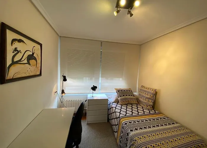 Exclusivo Piso Luminoso Y Calido En Santander, Con Parking Gratuito Y Ascensor Con Acceso Directo Al Apartamento