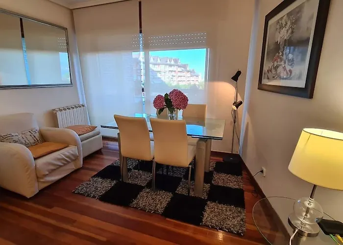 Exclusivo Piso Luminoso Y Calido En Santander, Con Parking Gratuito Y Ascensor Con Acceso Directo Al Apartamento Apartmán Santander