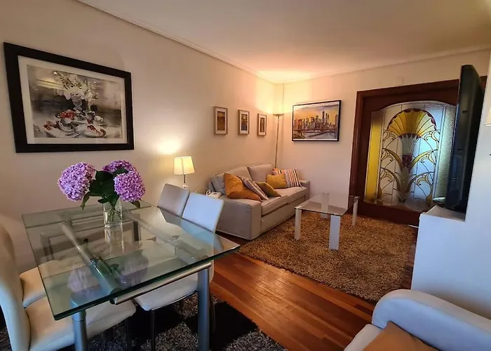 Apartmán Exclusivo Piso Luminoso Y Calido En Santander, Con Parking Gratuito Y Ascensor Con Acceso Directo Al Apartamento Santander